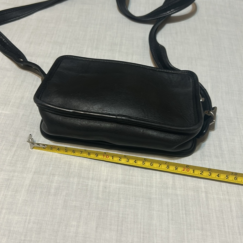 Coach Black Leather Crossbody Bag - Picture 9 of 15